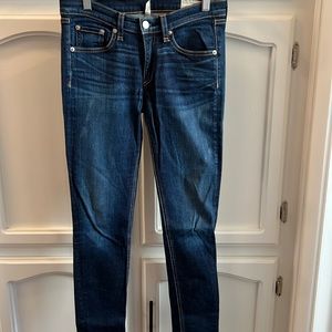 Rag &  Bone jeans size 27 skinny low rise